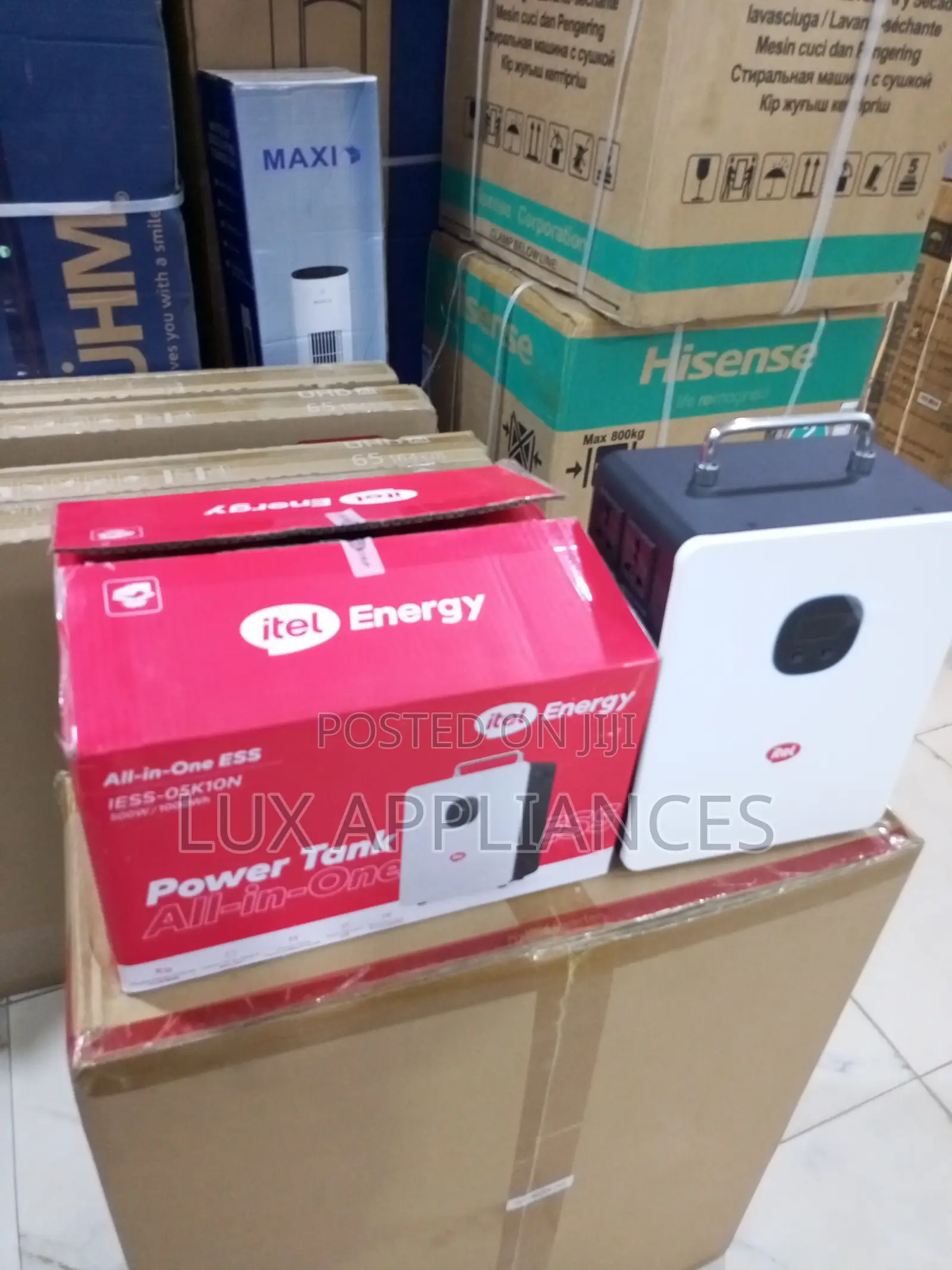 Itel Power Tank Energy Storage for Essential Appliances