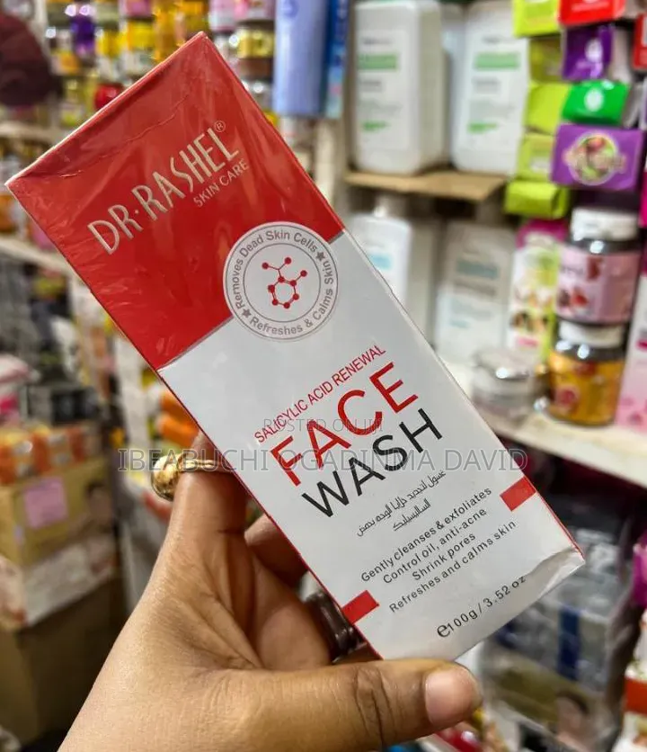 Dr. Rashel Salicylic Acid Renewal Face Wash.