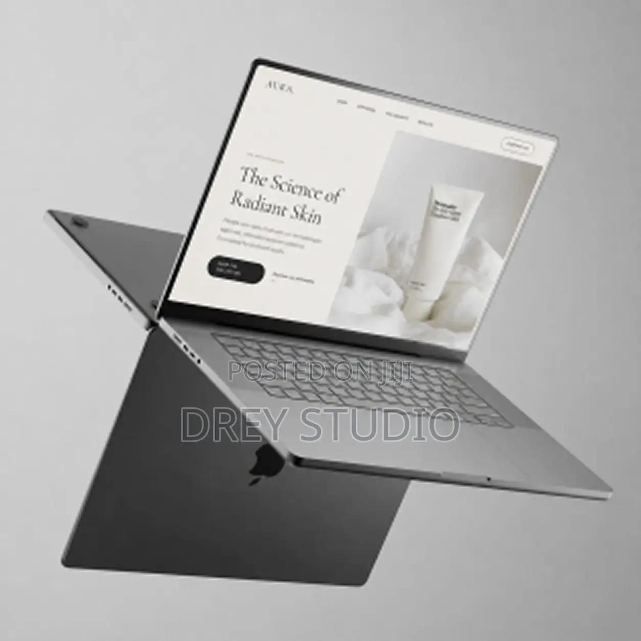 Website Design for Skincare Brand