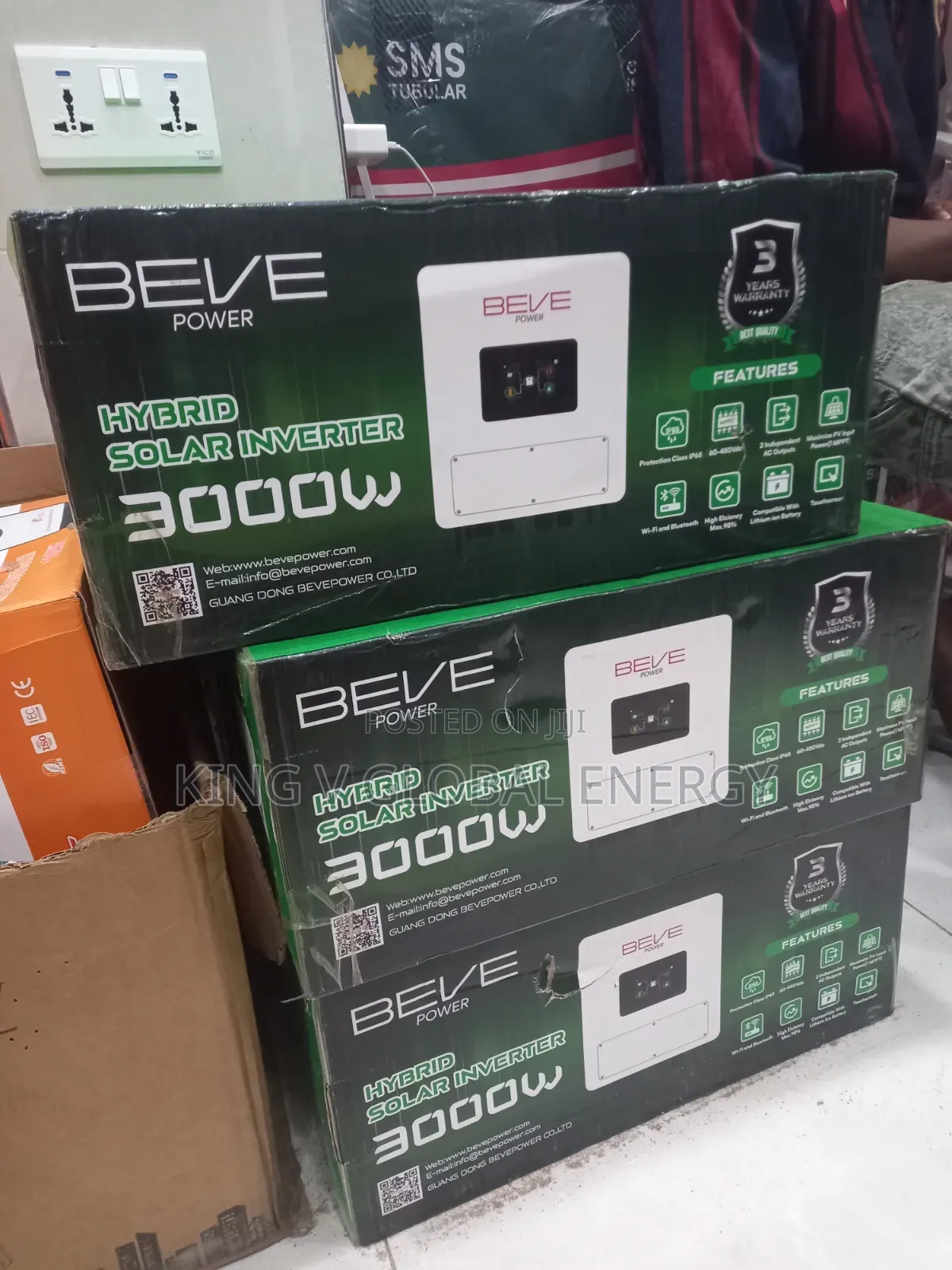 Beve 3kva/24v Hybrid Solar Inverter