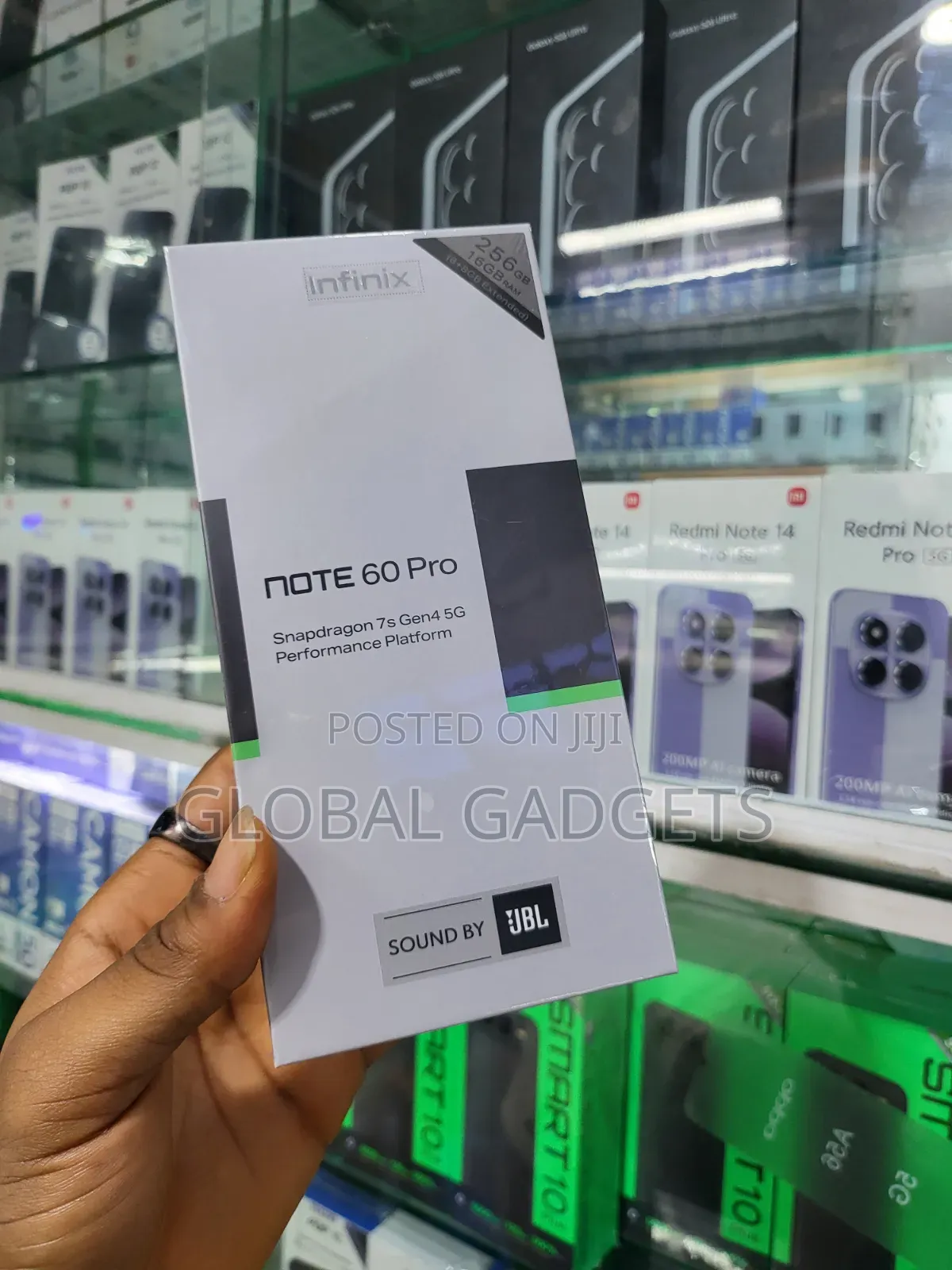 New Infinix Note 60 Pro 256 GB Black