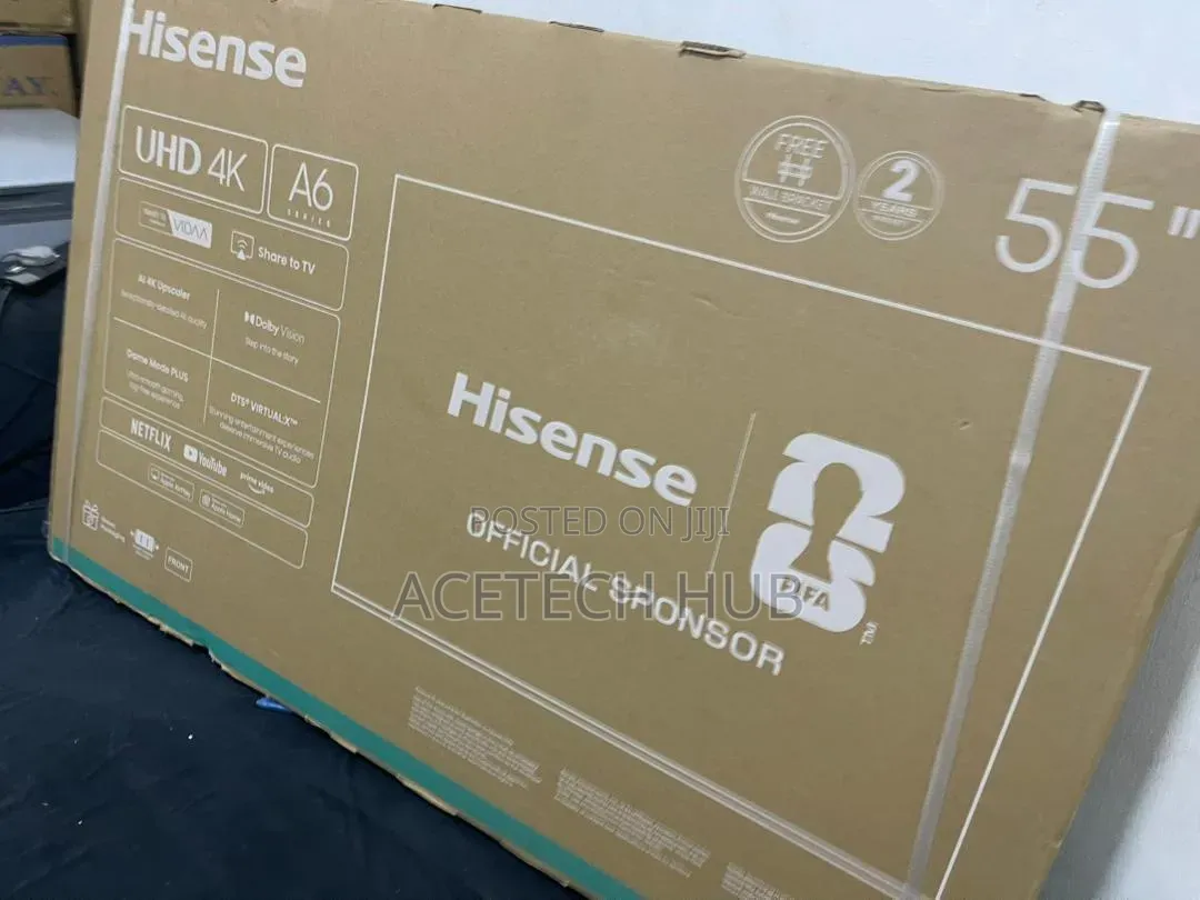 Brand New Hisense 55 Inch Smart Tv