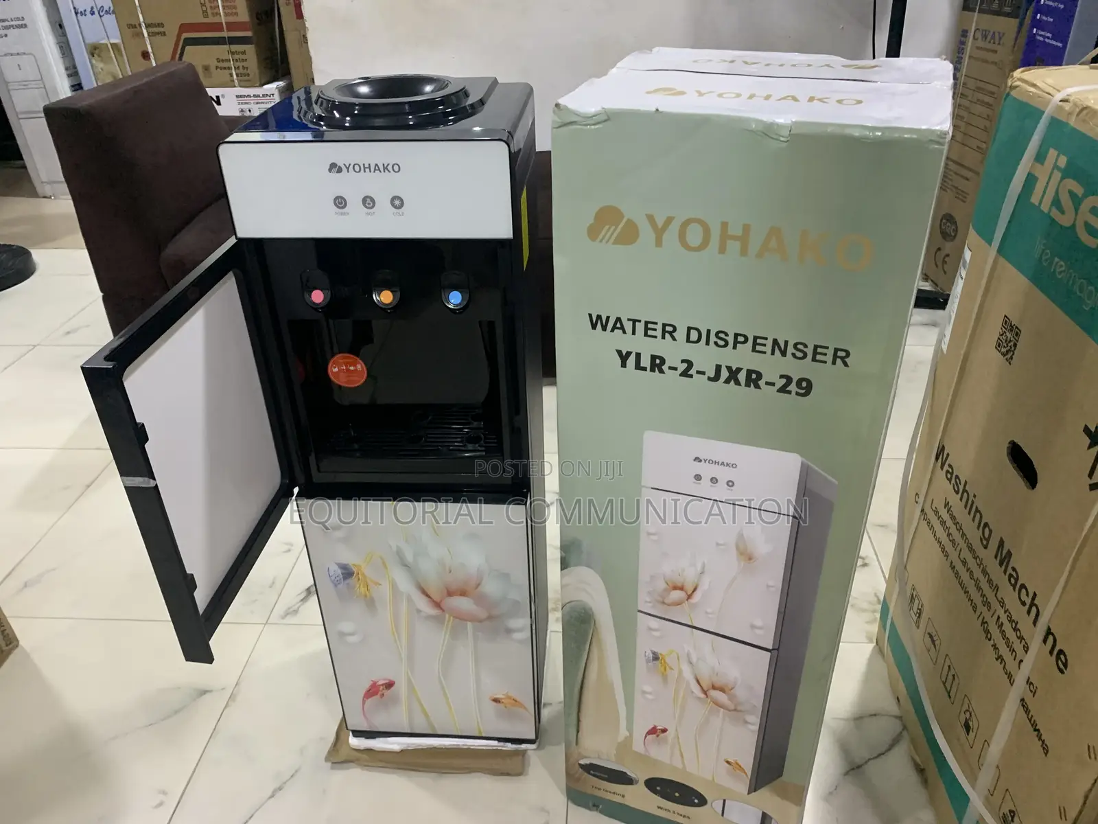 Yohako Ylr-2jxr-29 Water Dispenser Featuring Hot, Cold and Ambient Wat