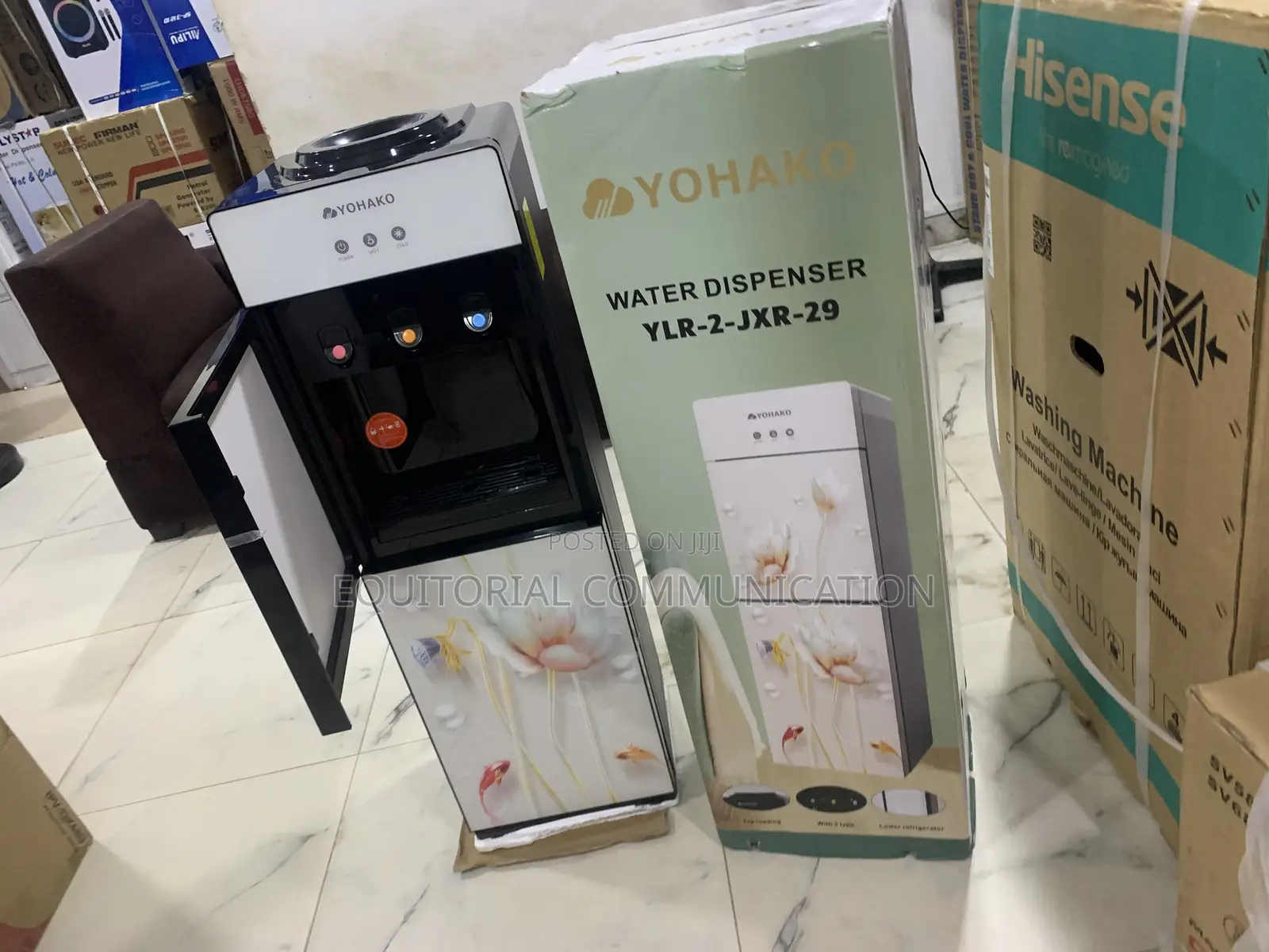 Yohako Ylr-2jxr-29 Water Dispenser Featuring Hot, Cold and Ambient Wat