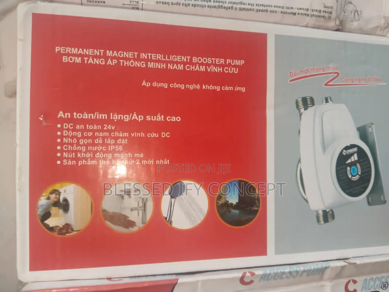 Dc/Ac Automatic Permanent Magnet Intelligent Booster Pressure Pump