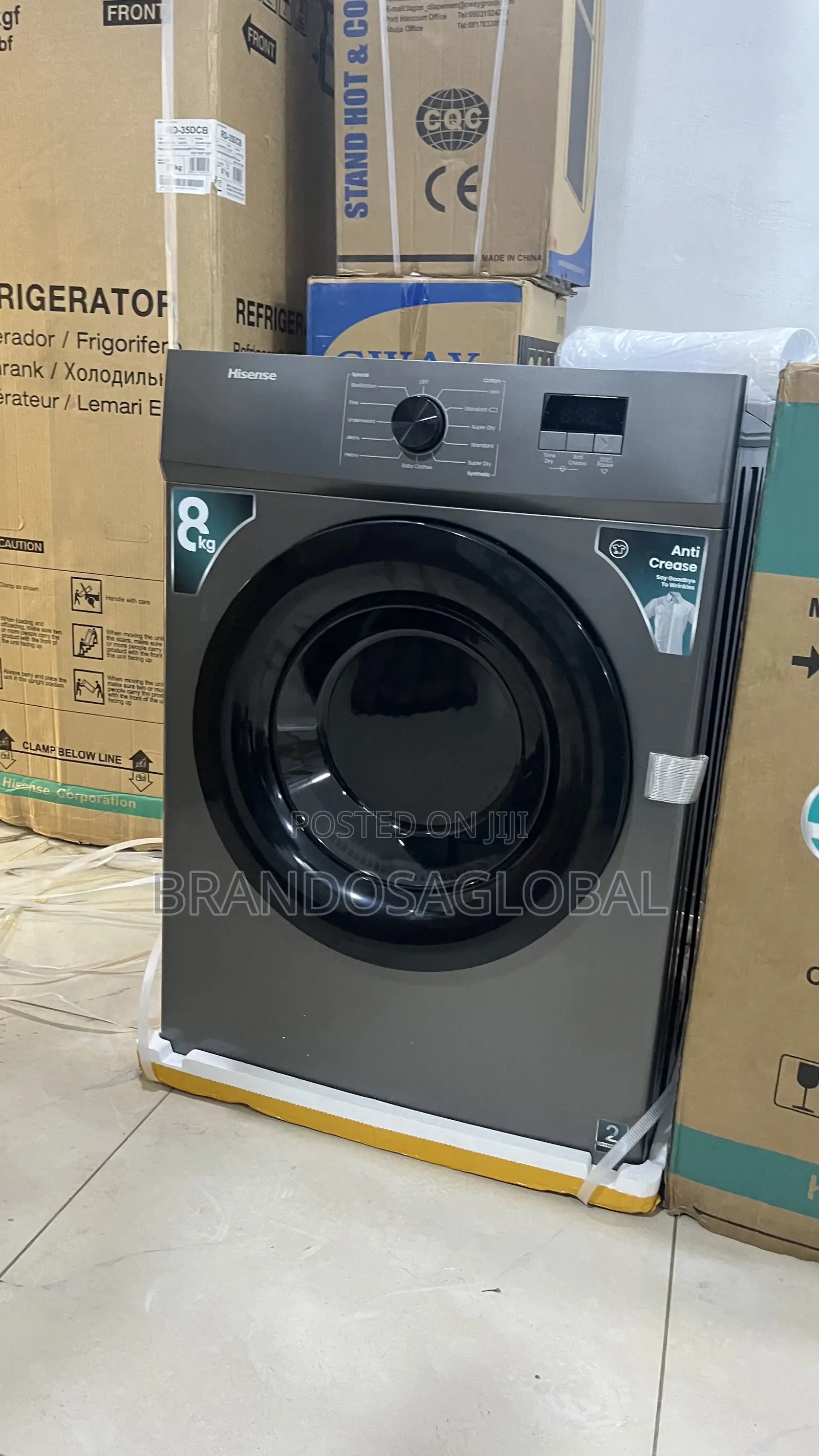 Hisense 8kg Dryer Dv1w801ut – Reliable Laundry Room Dryer