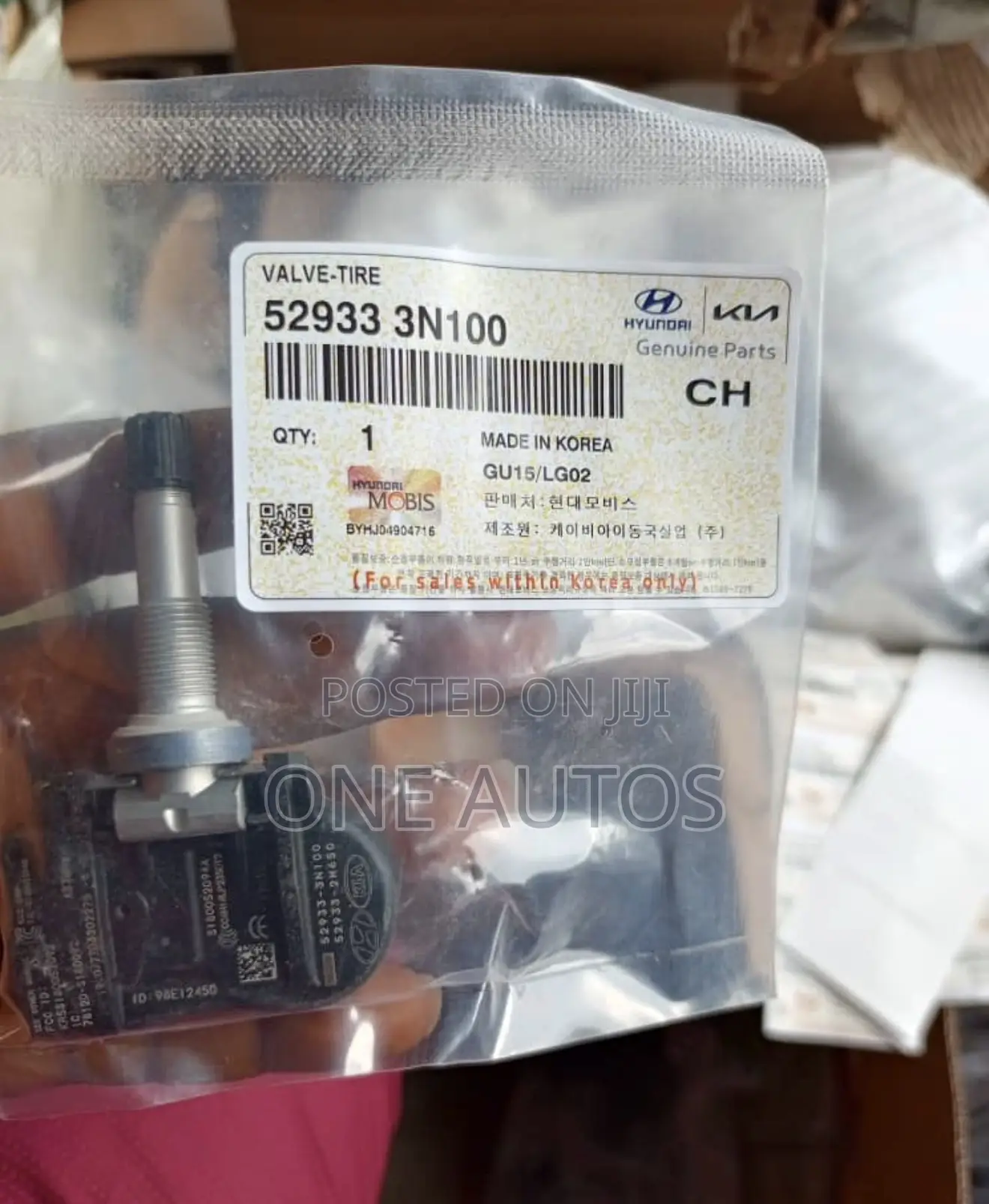 Hyundai/Kia Tyre Pressure Sensor Valve