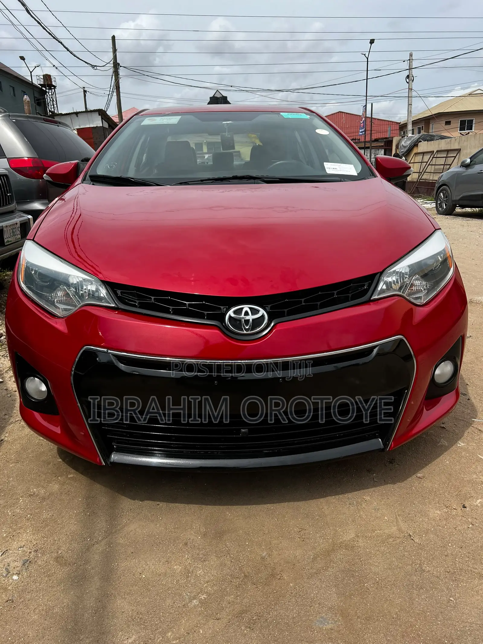 Toyota Corolla S 4dr Sedan (1.8L 4cyl CVT) 2015 Red