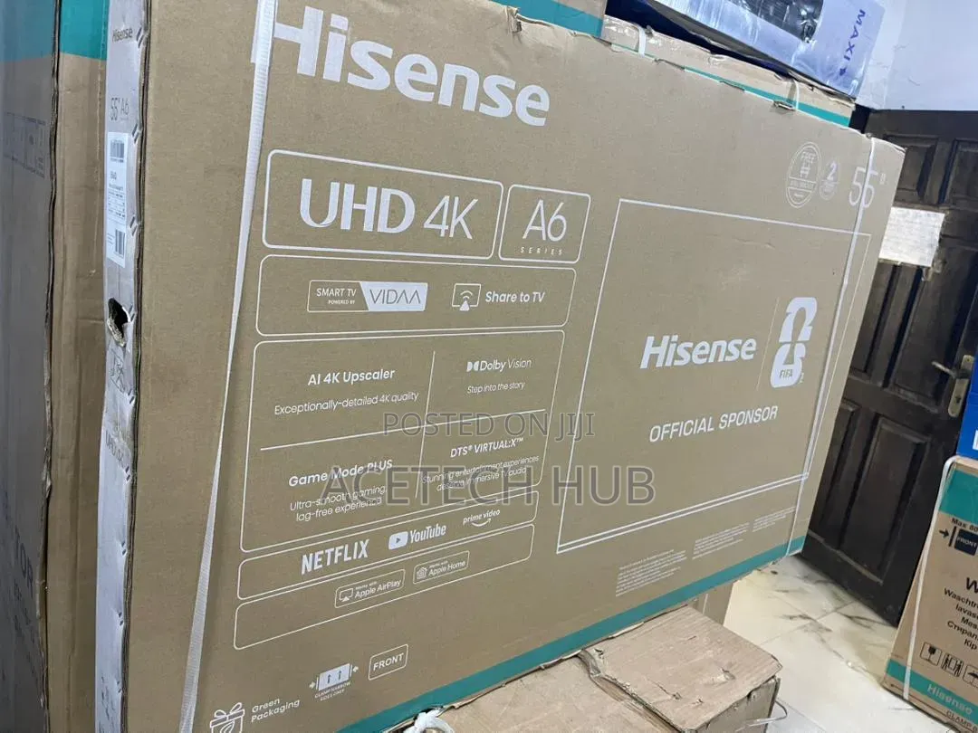 Original Hisense 55 Inch Smart Television