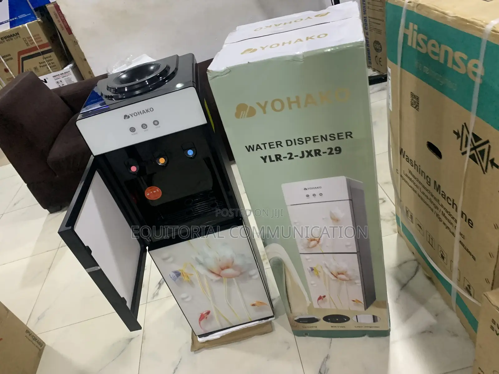 Yohako Ylr-2jxr-29 Elegant Home Appliance Water Dispenser With Refrige