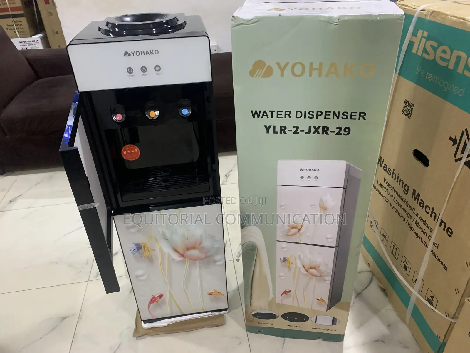 Yohako Ylr-2jxr-29 Elegant Home Appliance Water Dispenser With Refrige
