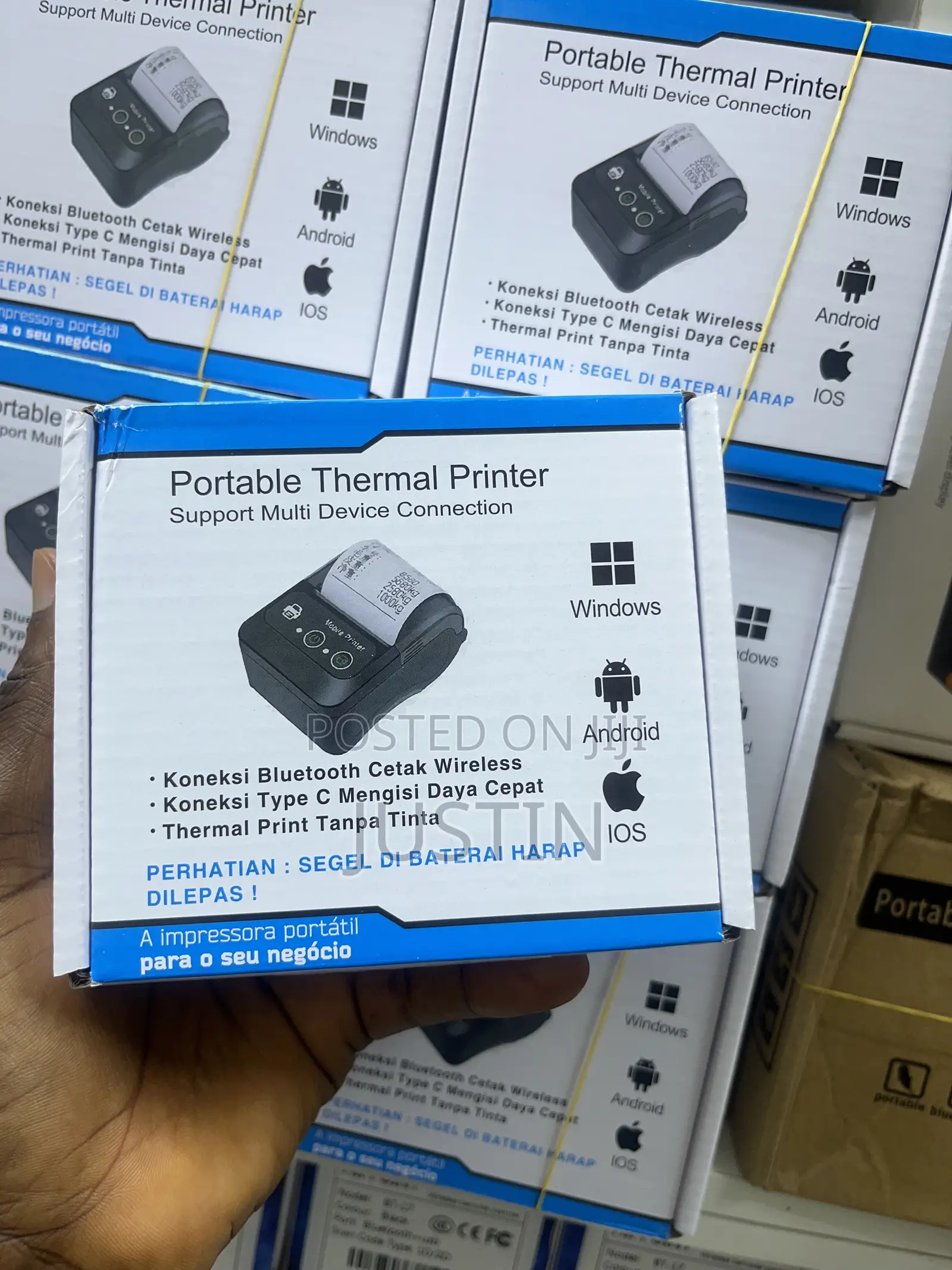 Bluetooth Portable Thermal Receipt Printer