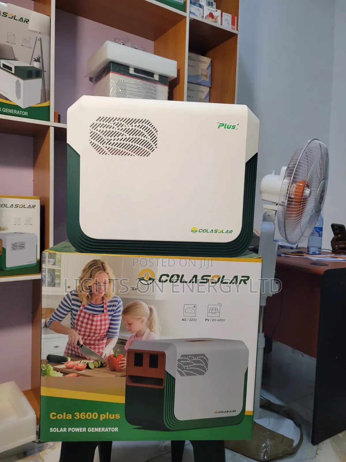 3.600wh Plus Solar Generator Colasolar