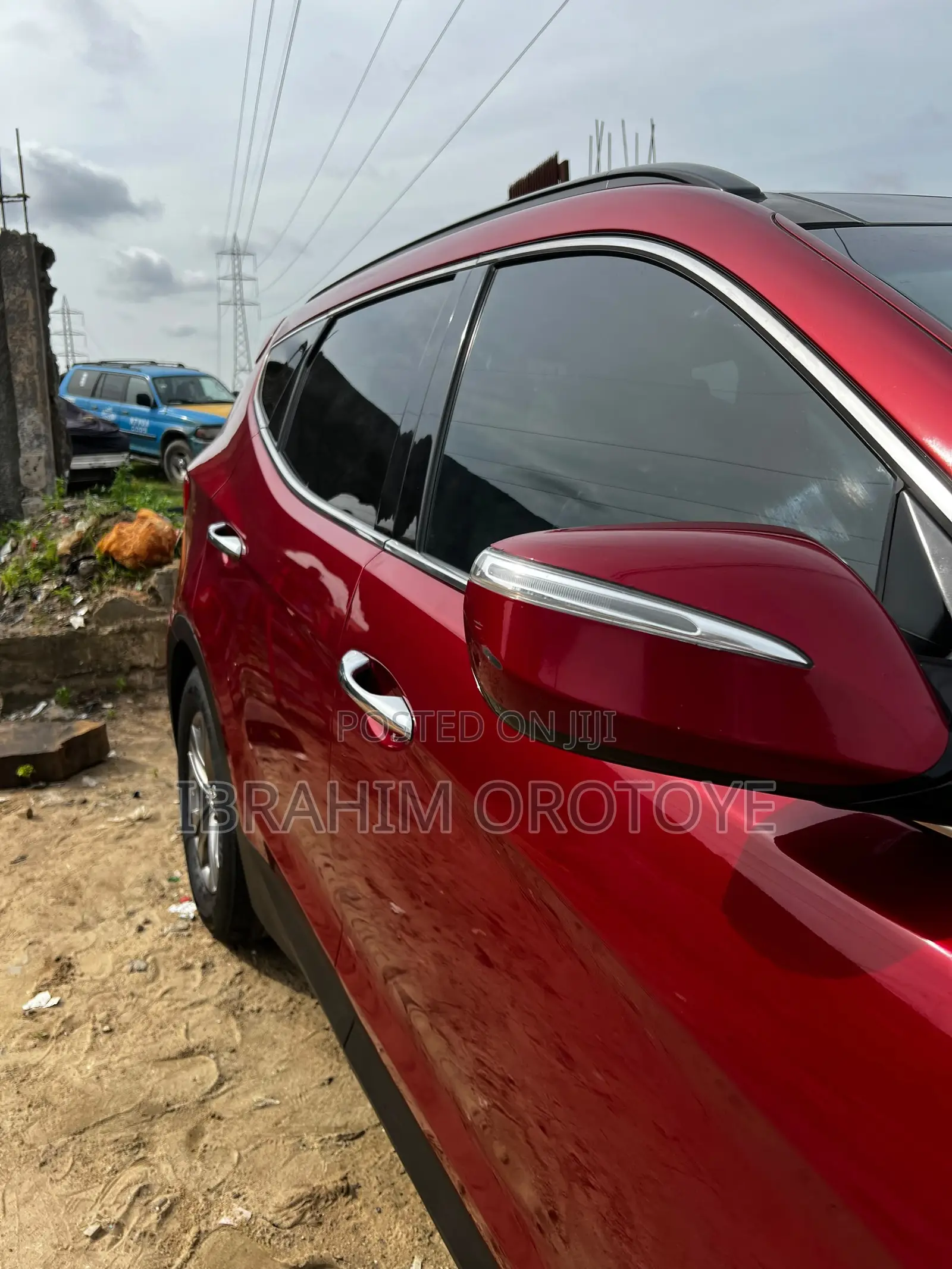 Hyundai Santa Fe 2015 Red