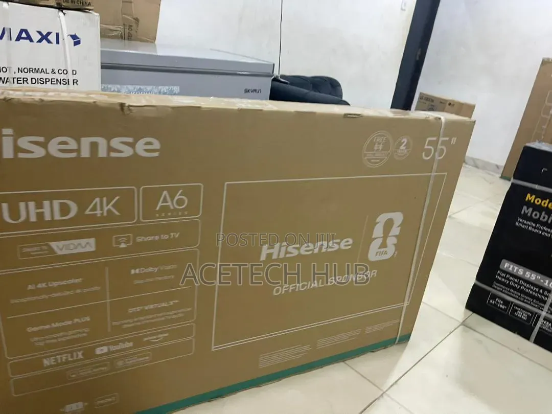 Hisense 55 Inches Smart Tv for Endless Entertainment