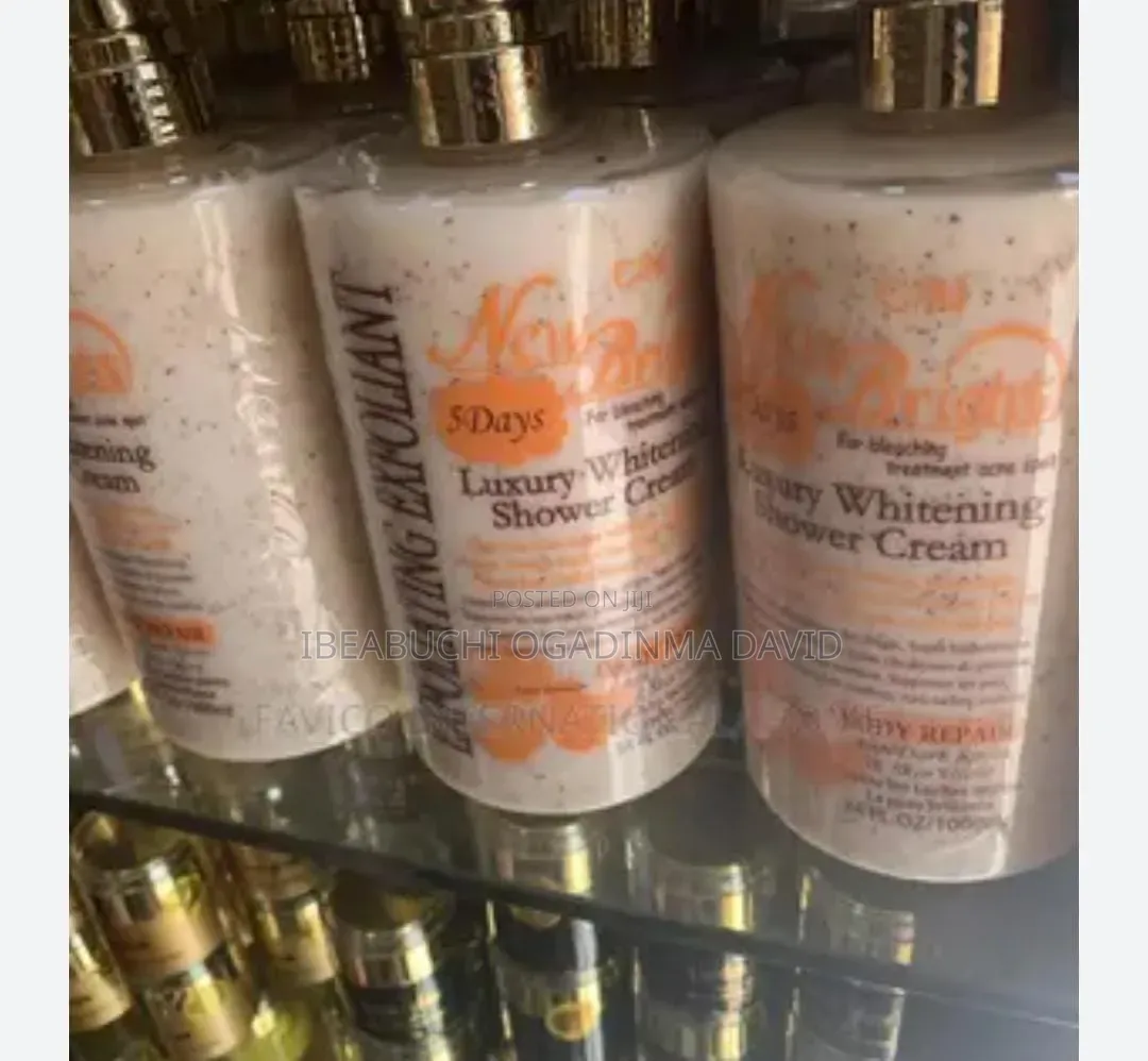 New Bright Luxury Whitening Shower Cream,