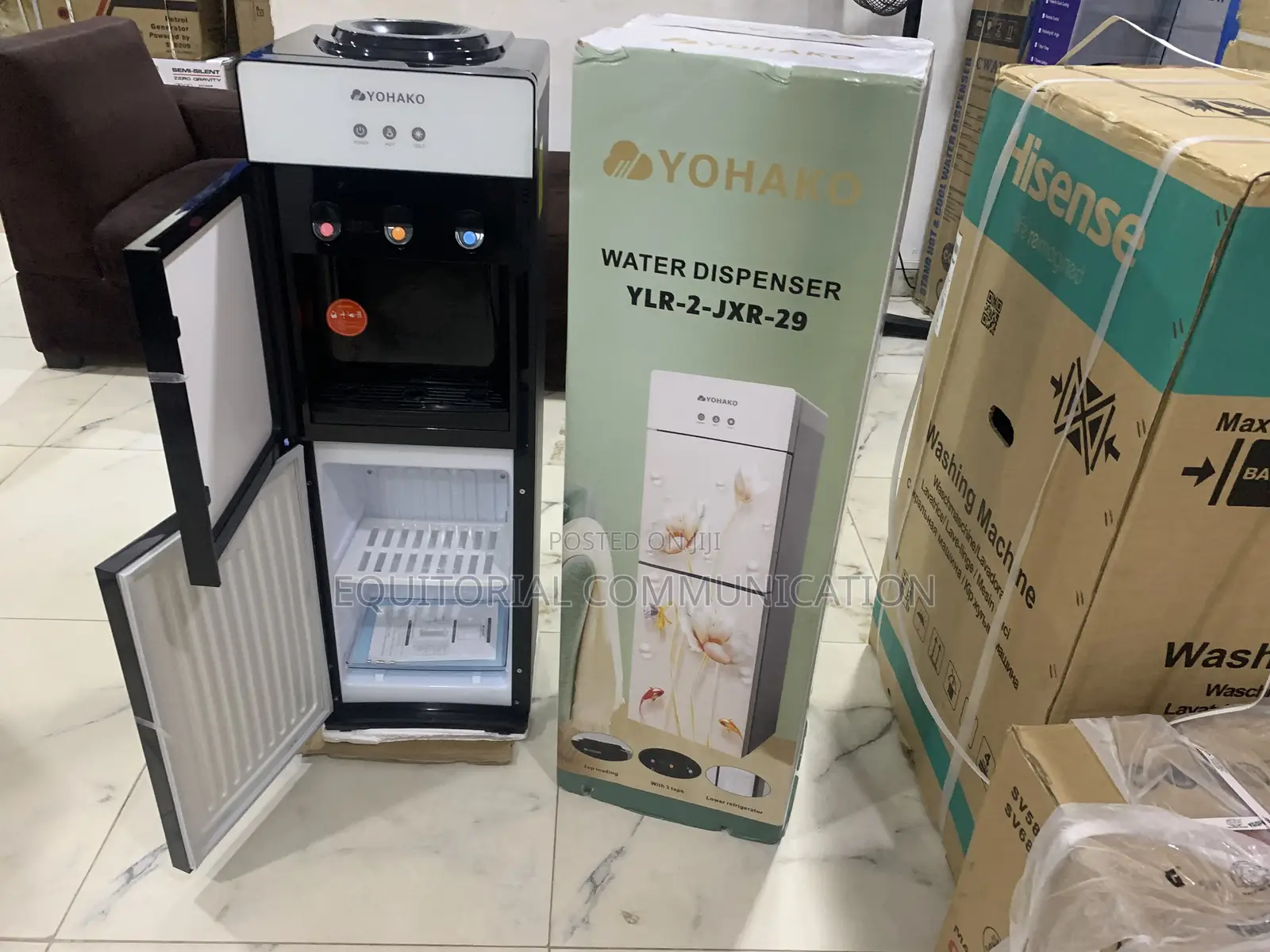Yohako Ylr-2jxr-29 Modern Hydration Appliance With Refrigerator and Sa