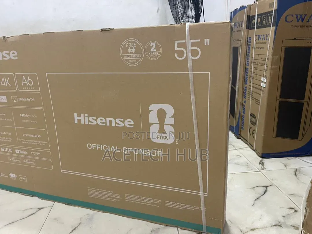 Original and Brand New Hisense 55 Inches Smart Tv