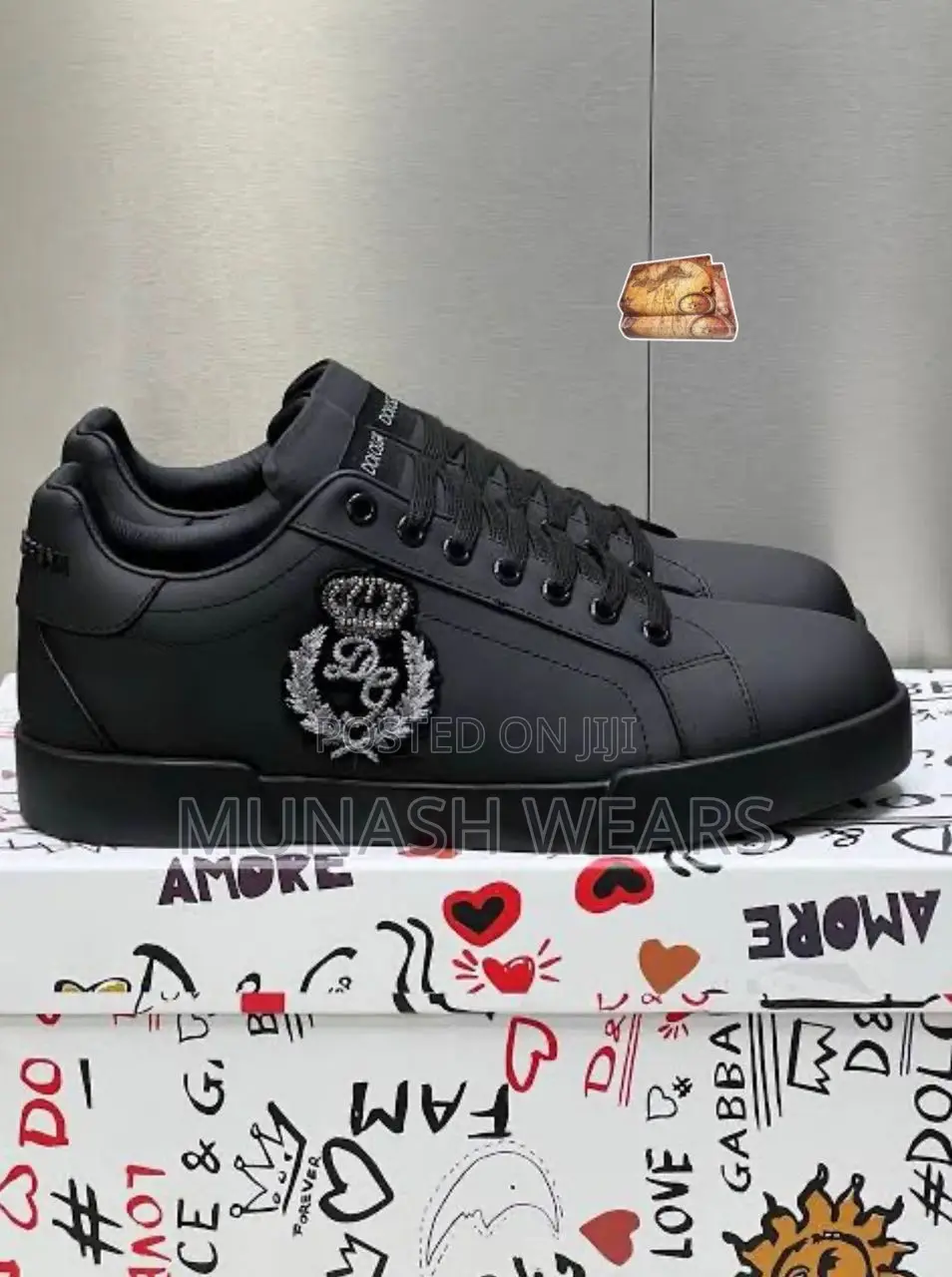Dolce Gabbana Leather Sneakers 40-46 Available