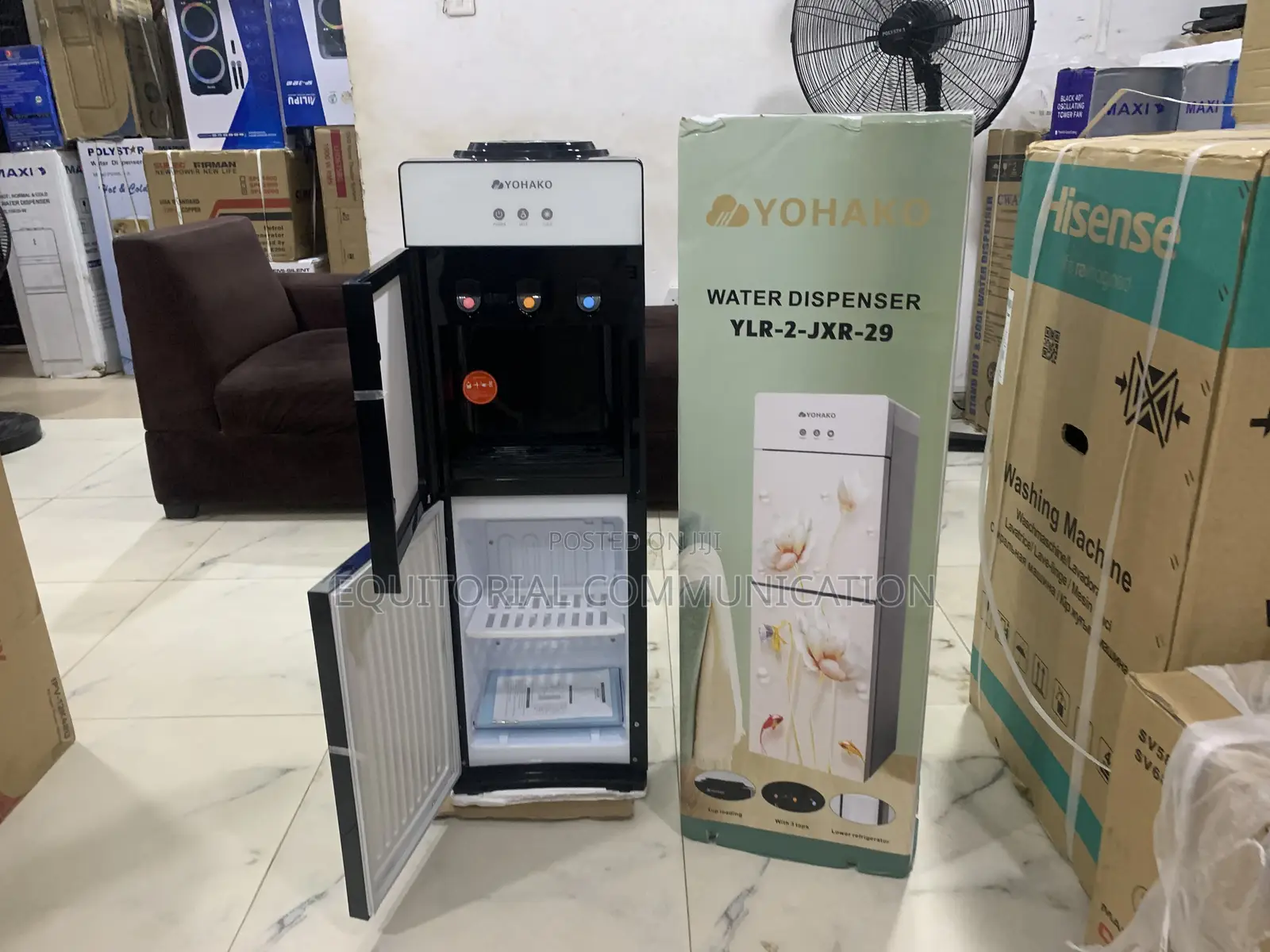 Yohako Ylr-2jxr-29 Luxury Floor Standing Water Cooler for Modern Inter