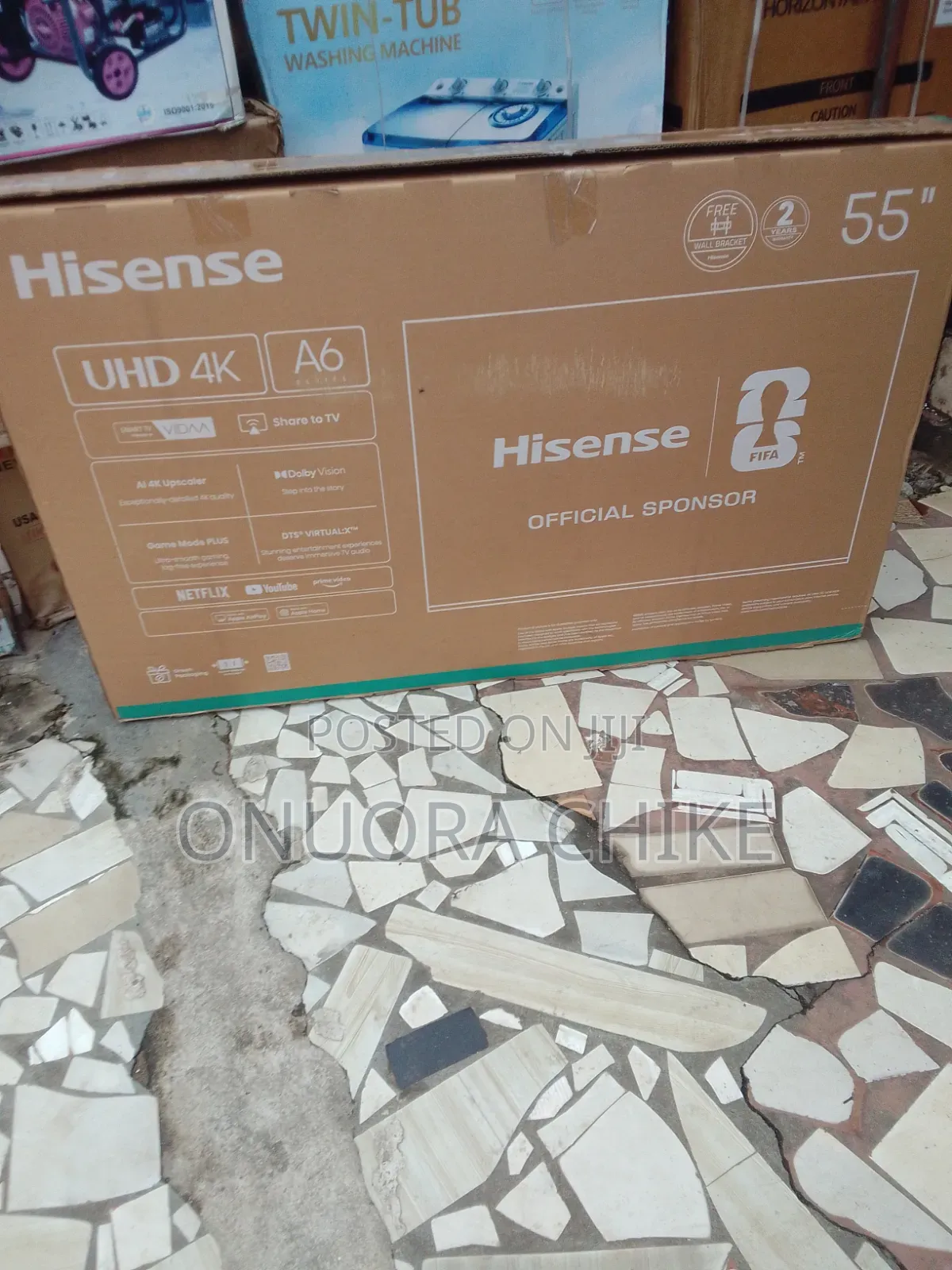 Hisense Tv 55"