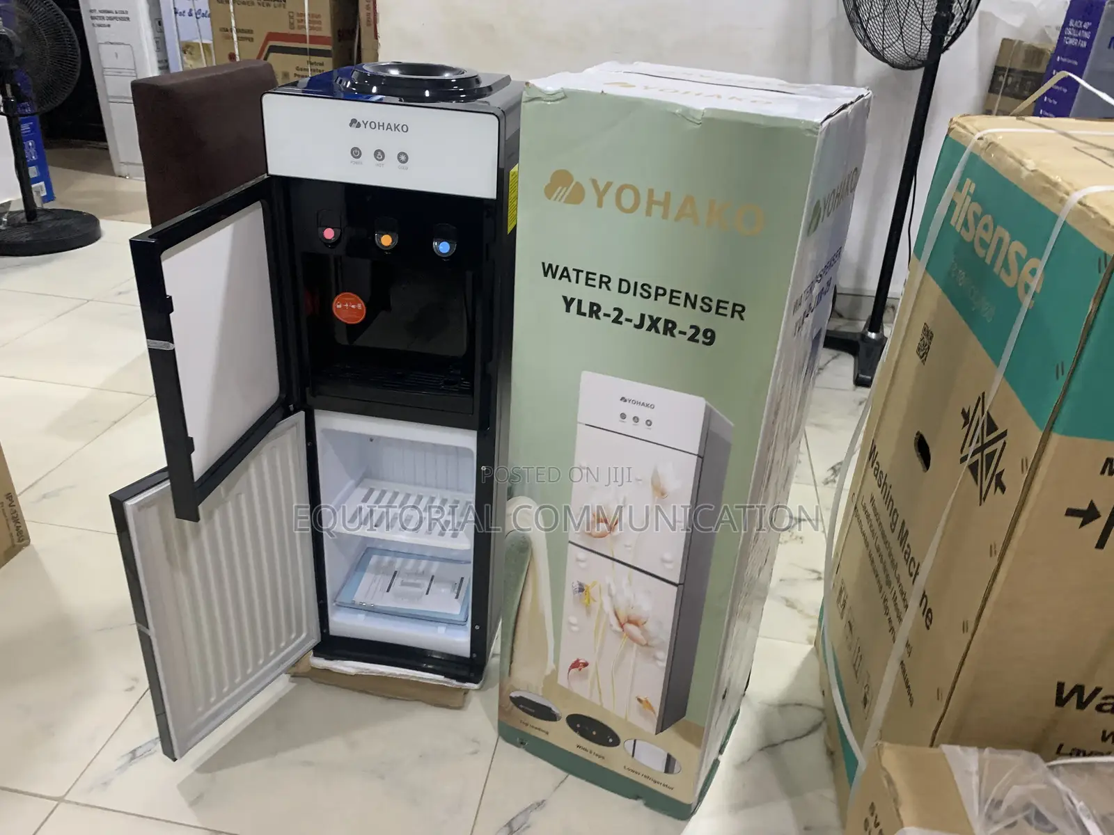 Yohako Ylr-2jxr-29 Hot and Cold Water Machine With Built-in Refrigerat