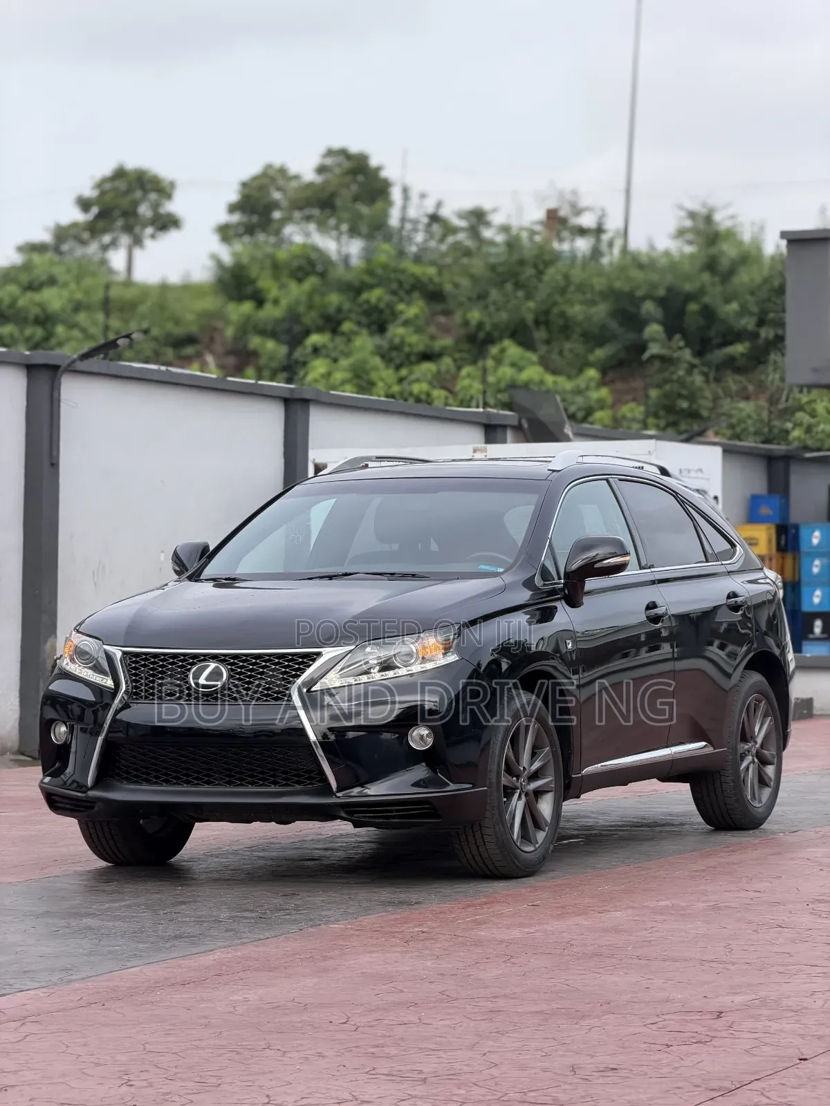 Lexus RX 350 F SPORT AWD 2013 Black