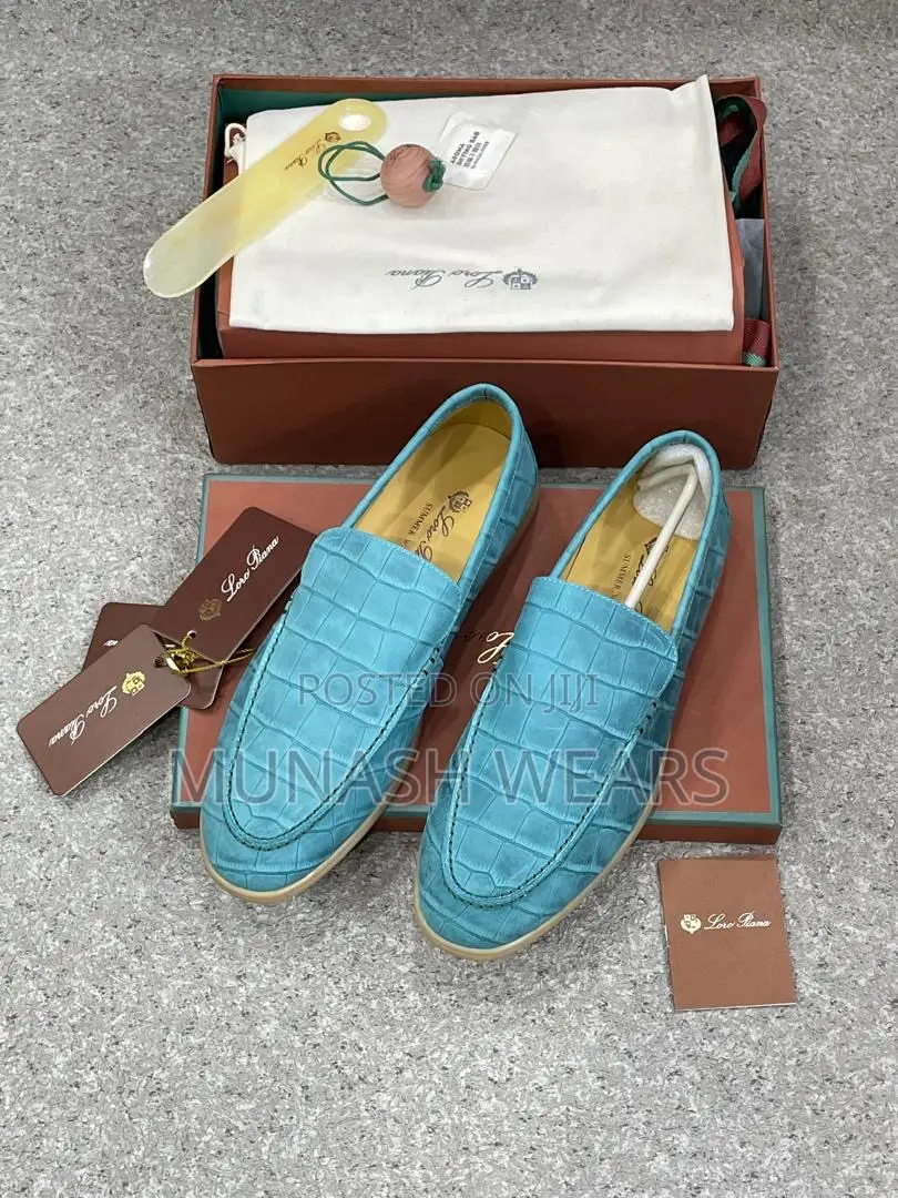Italian Leather Loro Piani Shoe
