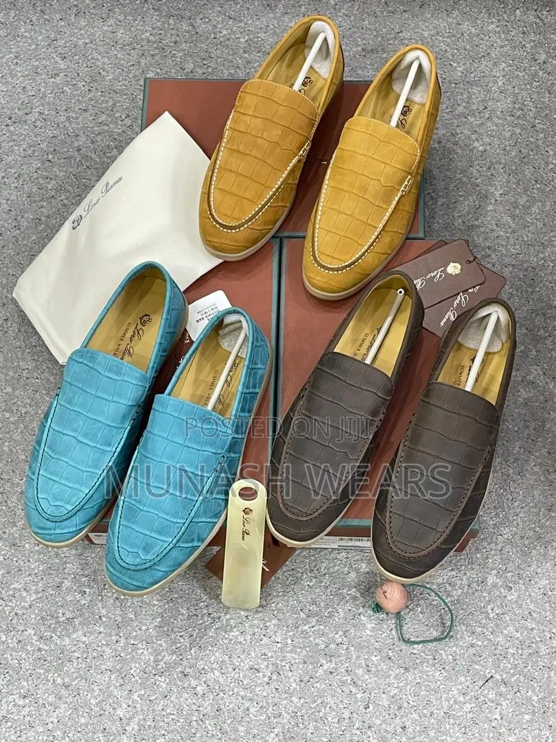 Italian Leather Loro Piani Shoe