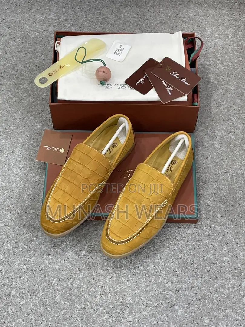 Italian Leather Loro Piani Shoe