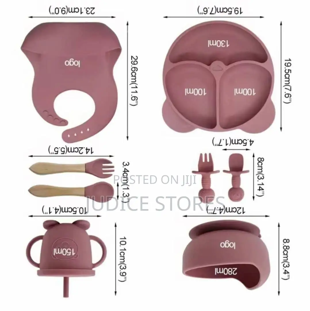 Silicone Baby Feeding Set