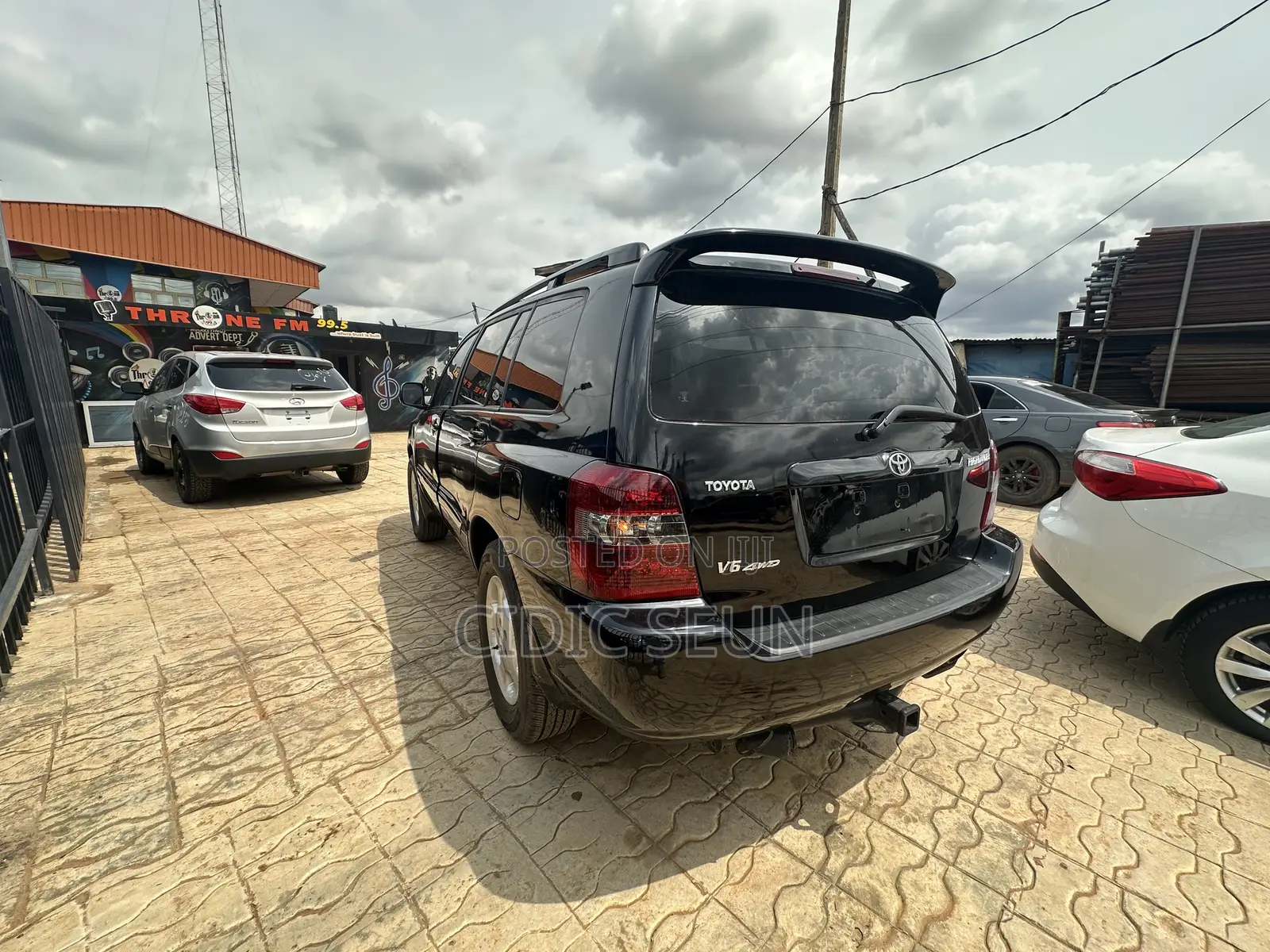 Toyota Highlander Limited V6 4x4 2007 Black