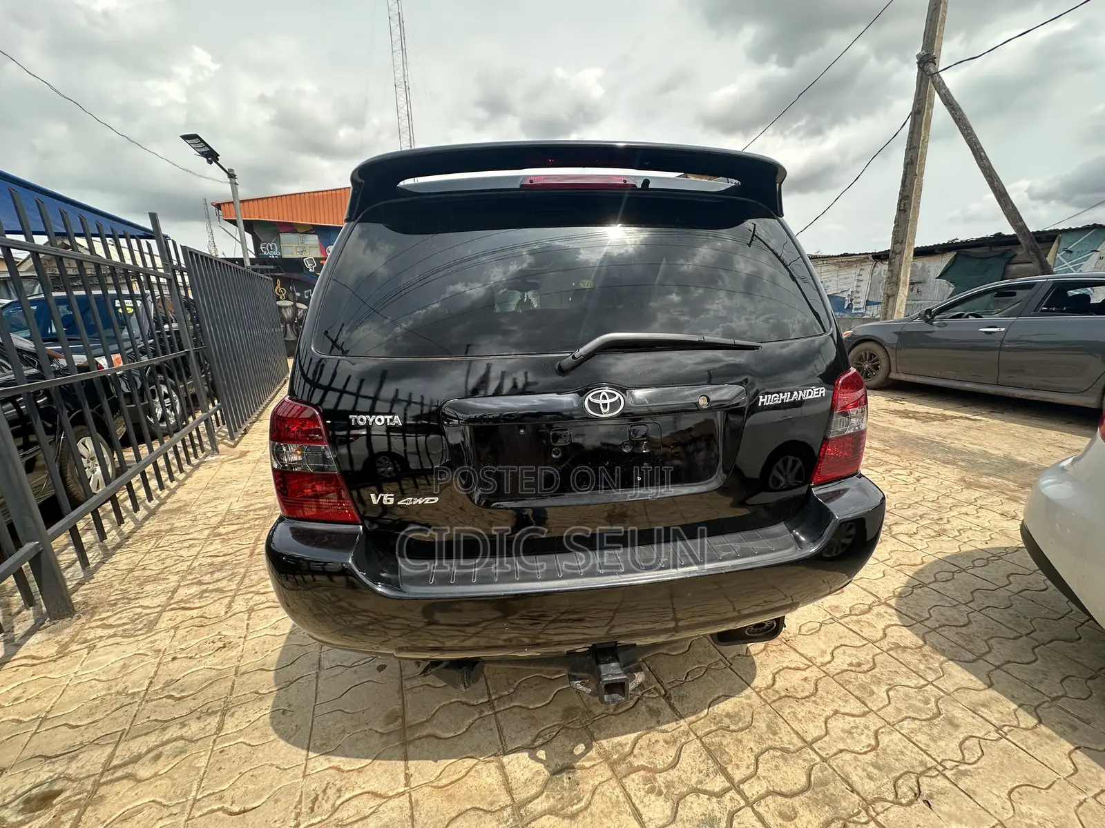 Toyota Highlander Limited V6 4x4 2007 Black