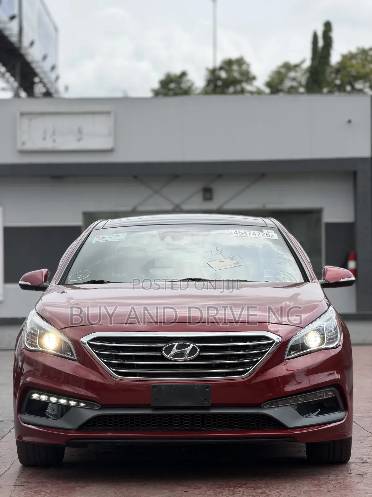 Hyundai Sonata Limited 2.0T 4dr Sedan (2.0L 4cyl Turbo 6A) 2015 Red