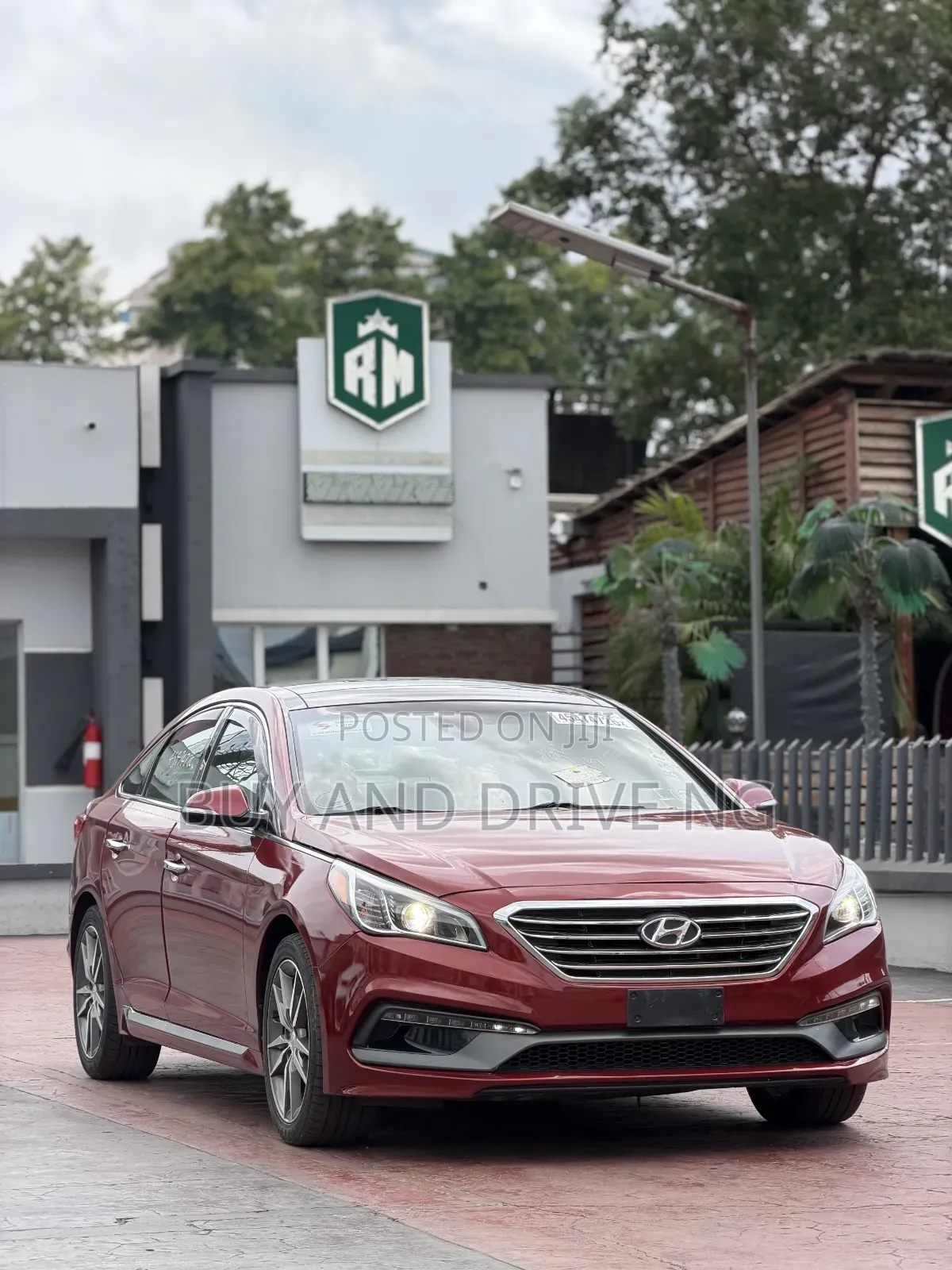 Hyundai Sonata Limited 2.0T 4dr Sedan (2.0L 4cyl Turbo 6A) 2015 Red