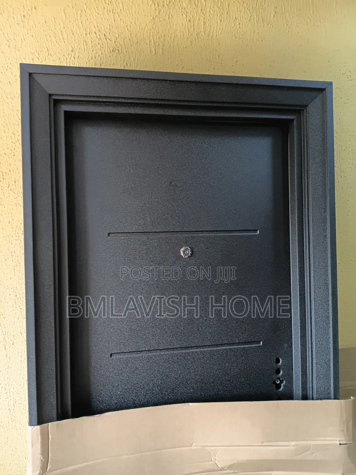 Special Quality Black Steel Security Door