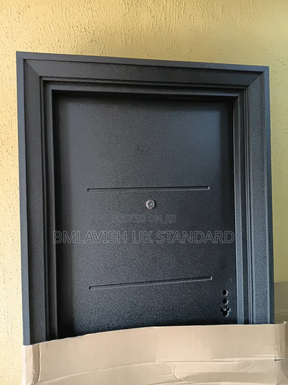 Special Quality Black Steel Security Door