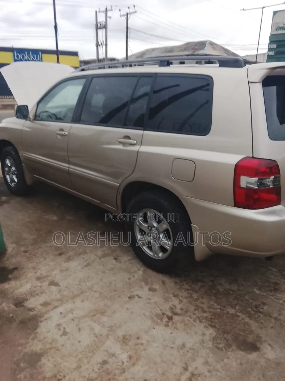 Toyota Highlander Limited V6 4x4 2007 Gold