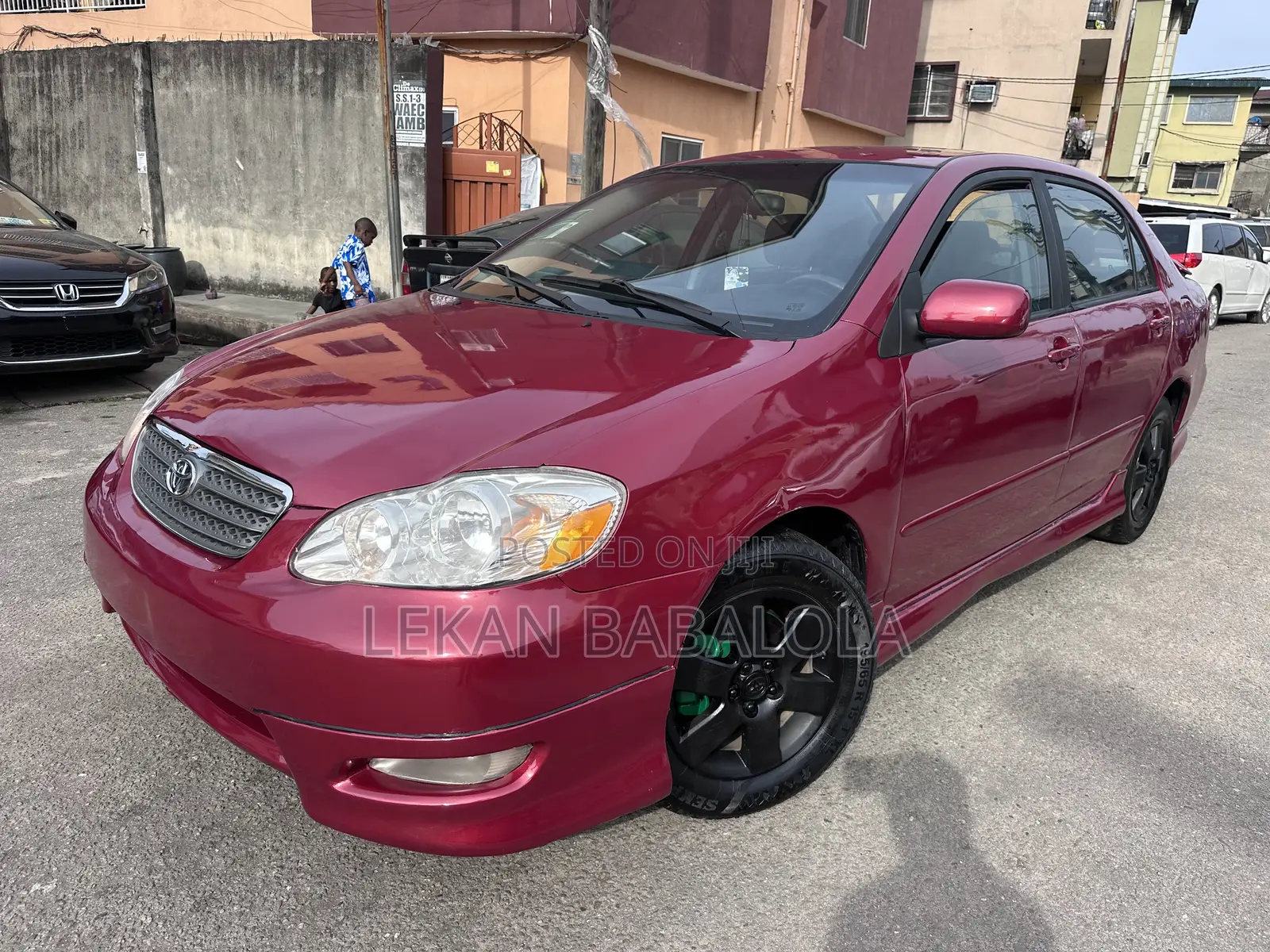 Toyota Corolla S 2007 Red