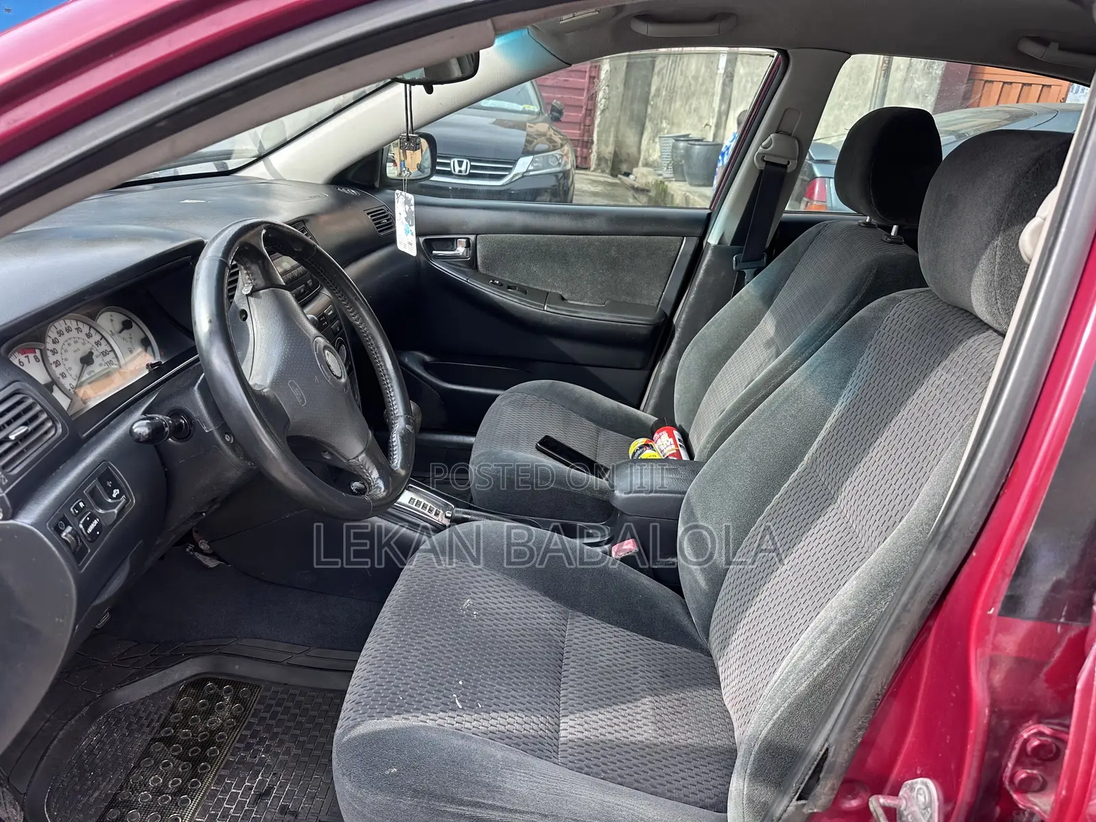 Toyota Corolla S 2007 Red