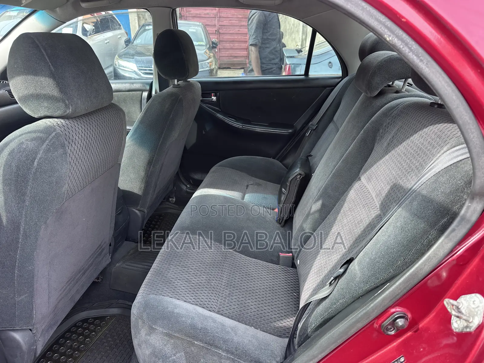 Toyota Corolla S 2007 Red
