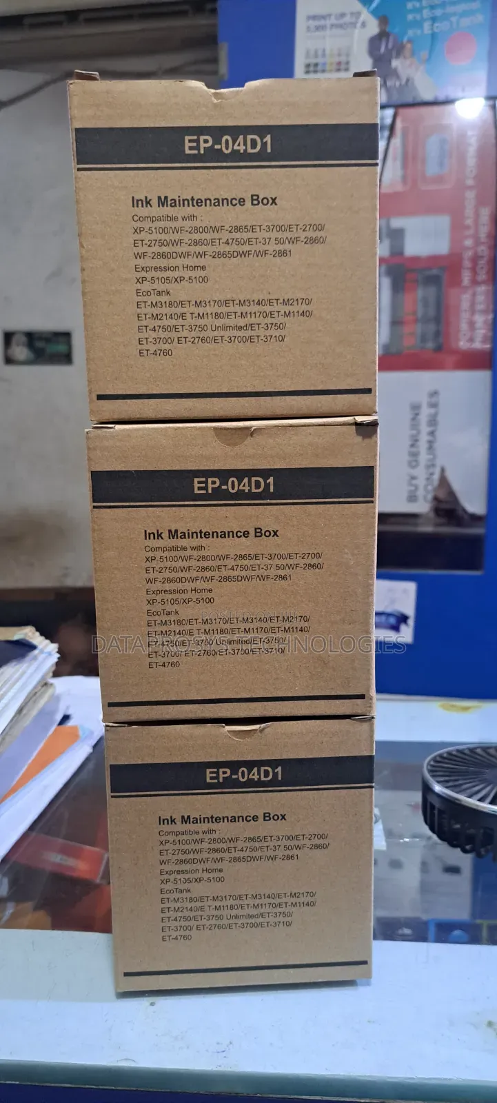 Epson Maintenance Cartridge Ep-04d1