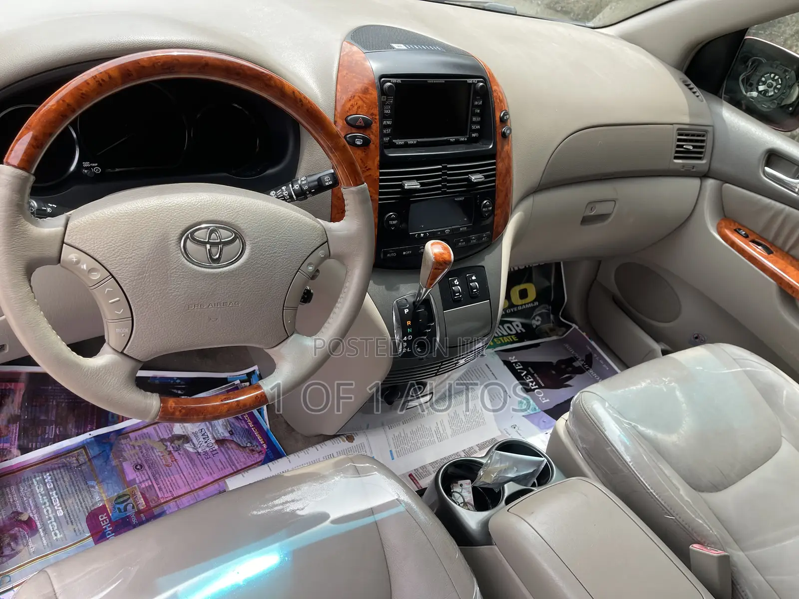 Toyota Sienna XLE Limited 2007 Maroon