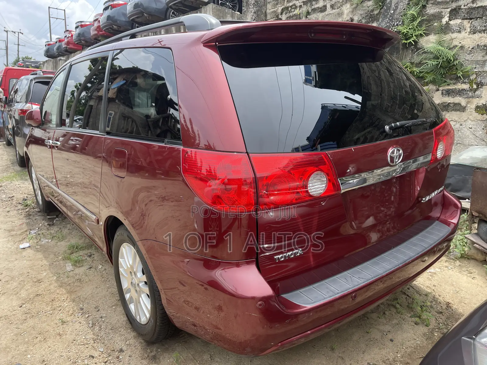 Toyota Sienna XLE Limited 2007 Maroon