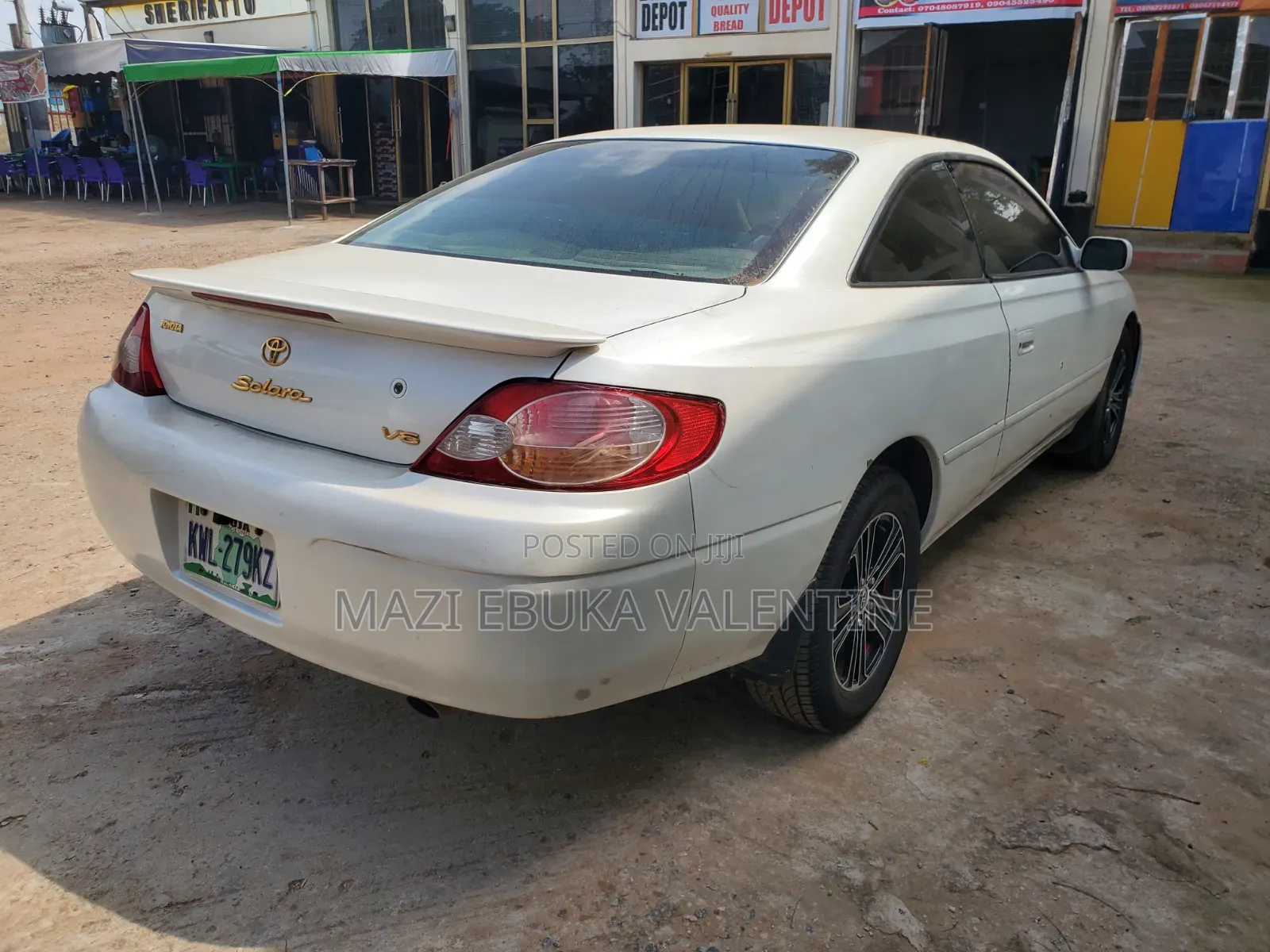 Toyota Solara 2007 White