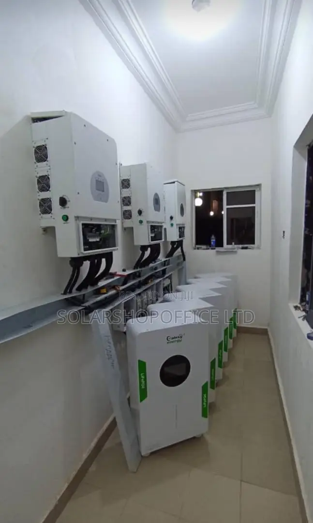 36kw Inverter and 60kwh Battery Installation and 90 Panels