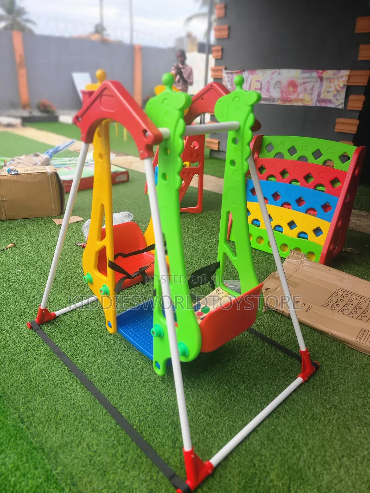Children Double Seater Swing