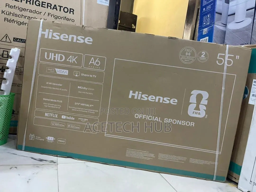 High Quality Hisense 55 Inches Smart Television