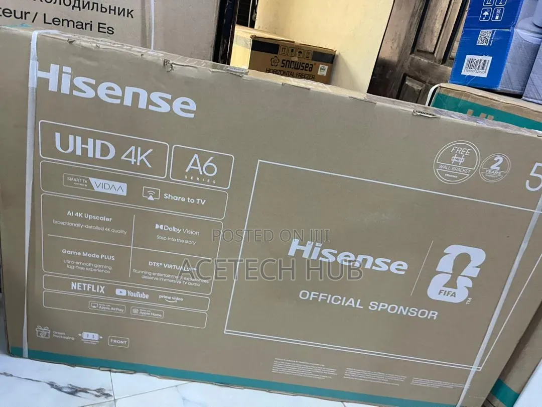 Bring Home the Power of Hisense 55 Inches Smart Tv