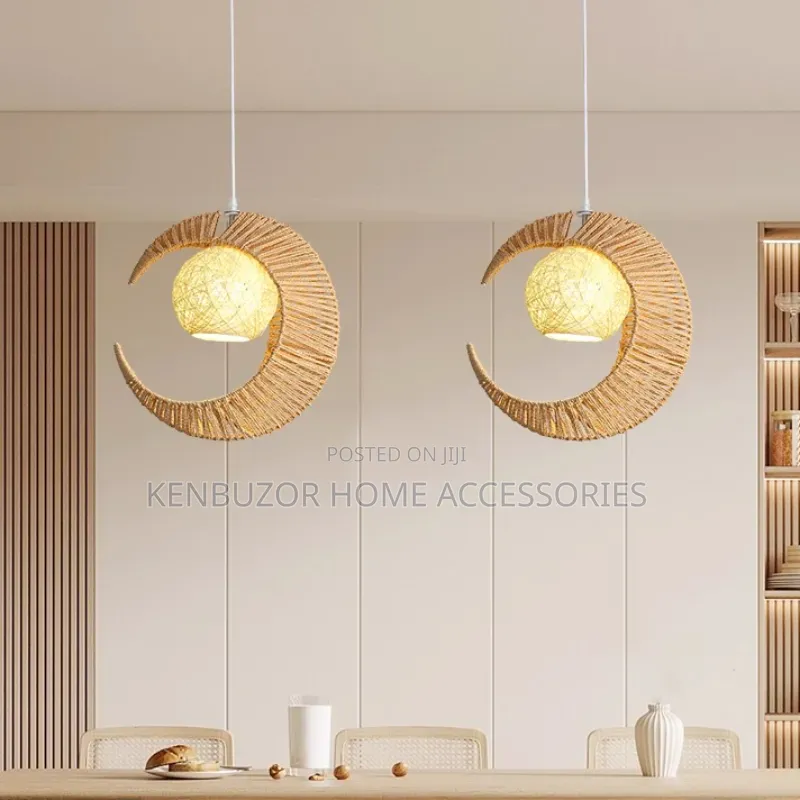 Half Moon Design Single Pendant Light Chandelier